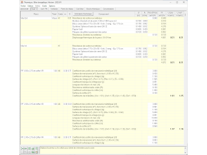Déperditions Tableur - 2